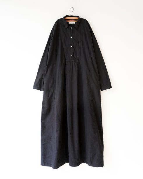Heirloom Collar Dress / White・Black