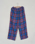 〈再入荷〉INDIGO Tartan Ease Pants / Red・Blue