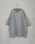 Raffy Cotton Ease Tee / White・Gray・Khaki
