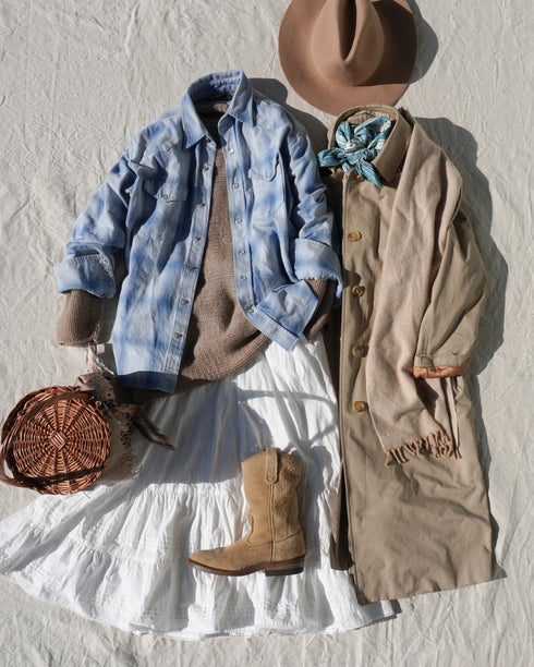 INDIGO Ombre Western Shirt