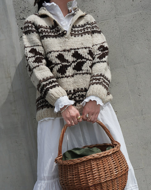 Vintage Lace Blouse / White