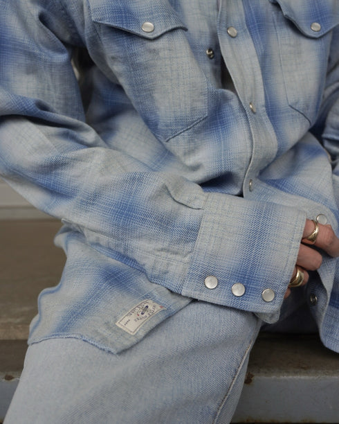 INDIGO Ombre Western Shirt