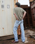 Raffy Cotton Ease Tee / White・Gray・Khaki