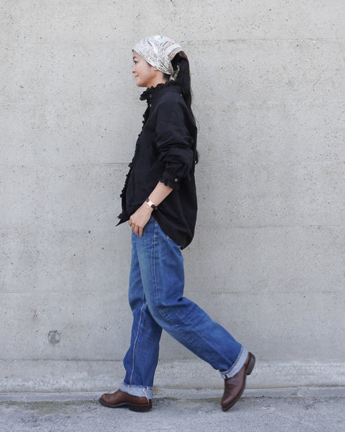 Vintage Lace Blouse / Black