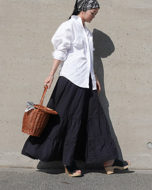 Dolman Sleeve Shirt / White