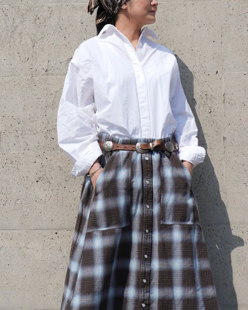 Dolman Sleeve Shirt / White