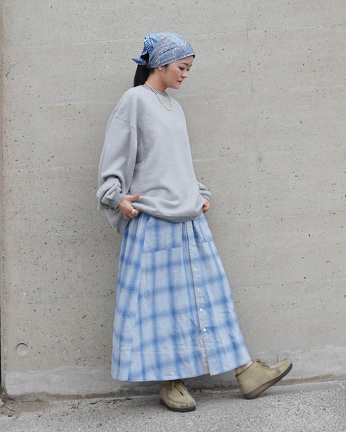 Baggy Sweat Shirt / Gray