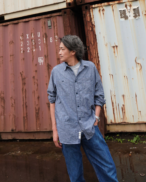 INDIGO Chambray Work Shirt
