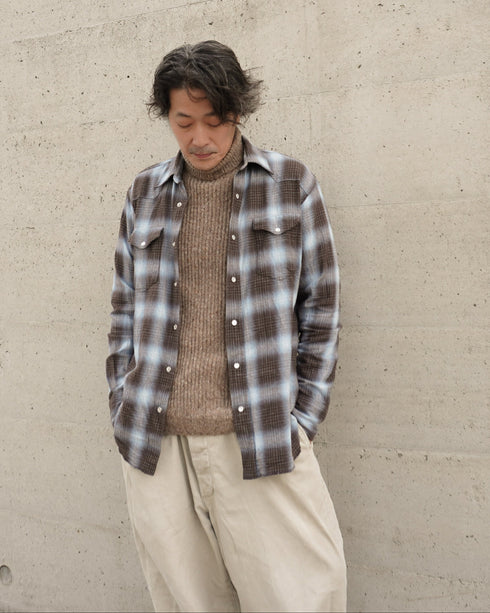 INDIGO Ombre Western Shirt