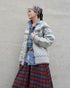 Nordic Knit Cardigan / Gray