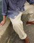 INDIGO Chambray Work Shirt / Blue・Navy