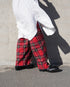 〈再入荷〉INDIGO Tartan Ease Pants / Red・Blue