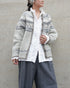 Nordic Knit Cardigan / Gray
