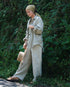 Linen Ease Pants / Natural・Brown・Black