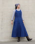 "3月4日 (水) 21:00〜販売開始" INDIGO Racerback Dress