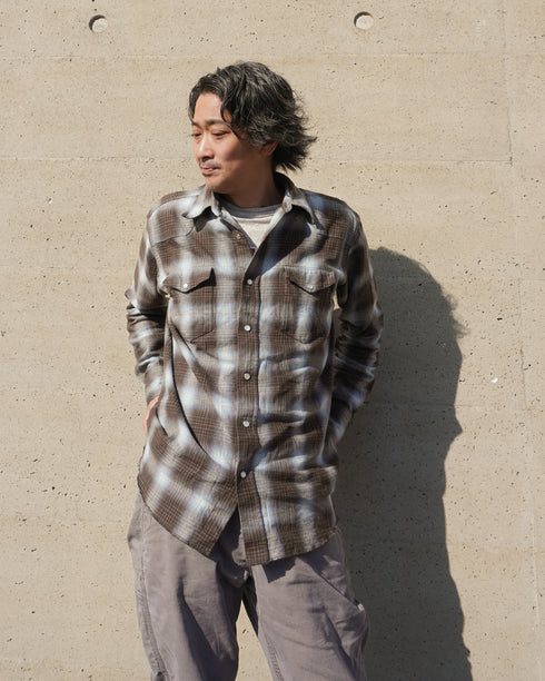 INDIGO Ombre Western Shirt