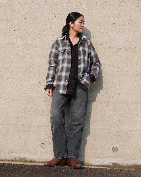 INDIGO Ombre Western Shirt