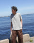 Raffy Cotton Ease Tee / White・Gray・Khaki