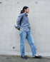 INDIGO Chambray Work Shirt / Blue・Navy