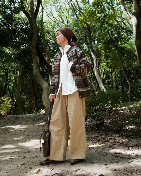 Heirloom Pintuck Lace Blouse / White