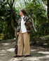 Heirloom Pintuck Lace Blouse / White
