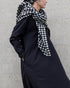 Wool Check Square Stole / Gingham Check・Small Check