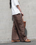 Linen Ease Pants / Natural・Brown・Black