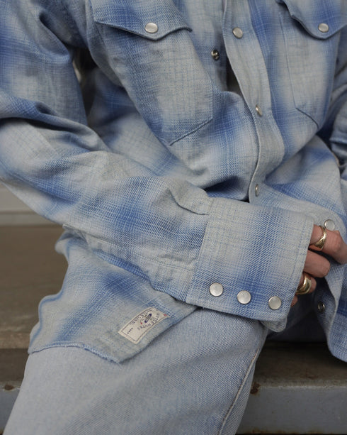 INDIGO Ombre Western Shirt