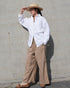 Dolman Sleeve Shirt / White