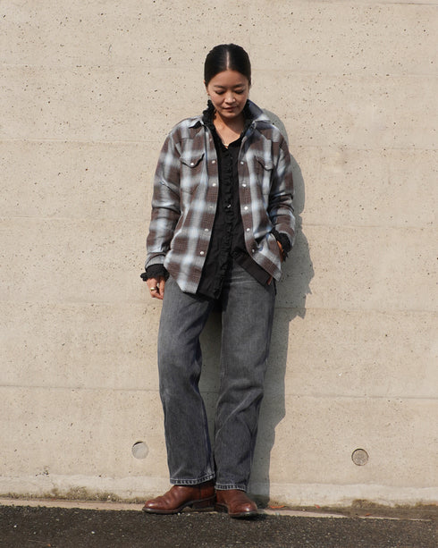 INDIGO Ombre Western Shirt