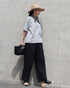 Linen Ease Pants / Natural・Brown・Black