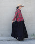 INDIGO Tartan Over Shirt / Red・Blue