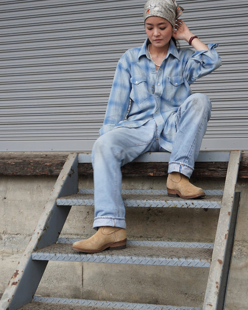 INDIGO Ombre Western Shirt