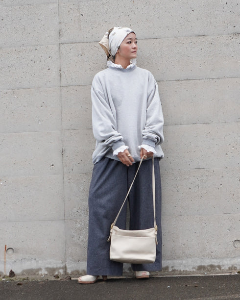 Baggy Sweat Shirt / Gray