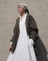 Heirloom Collar Dress / White・Black
