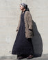 Heirloom Collar Dress / White・Black