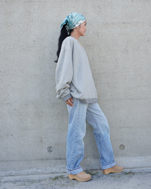 Baggy Sweat Shirt / Gray