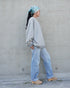 Baggy Sweat Shirt / Gray