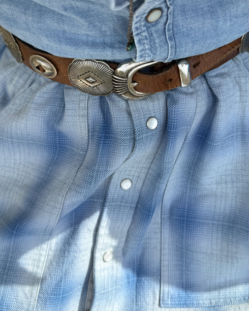 INDIGO Ombre Cargo Skirt