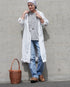 Raffy Cotton Ease Tee / White・Gray・Khaki