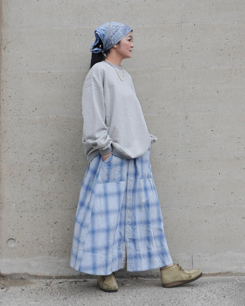 Baggy Sweat Shirt / Gray