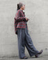 Nel Check Over Shirt / Black Watch・Red Check