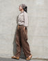 Linen Ease Pants / Natural・Brown・Black