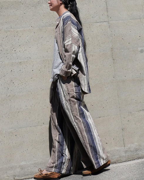 BasShu × Dopple&Scent Ease Pants / BROWN