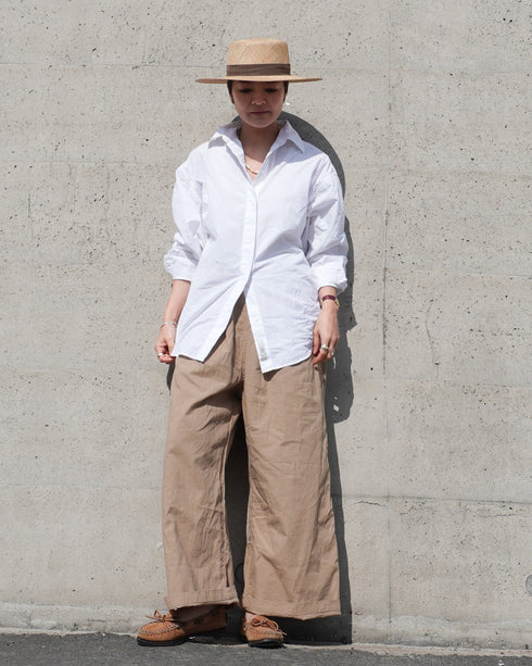 Dolman Sleeve Shirt / White