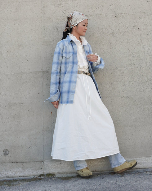 INDIGO Ombre Western Shirt