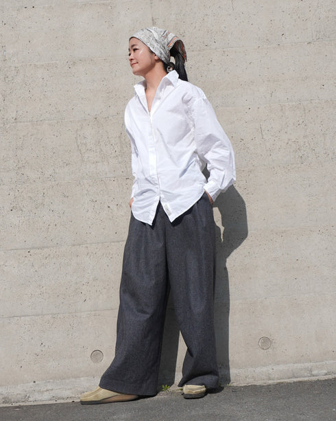 Dolman Sleeve Shirt / White