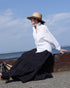 Dolman Sleeve Shirt / White