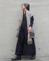 Heirloom Collar Dress / White・Black