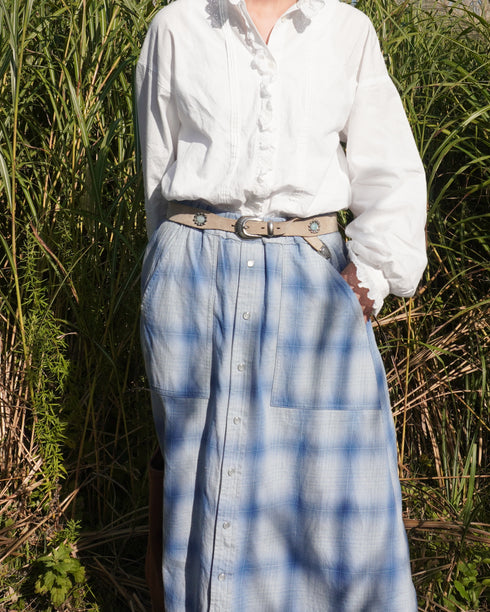 INDIGO Ombre Cargo Skirt